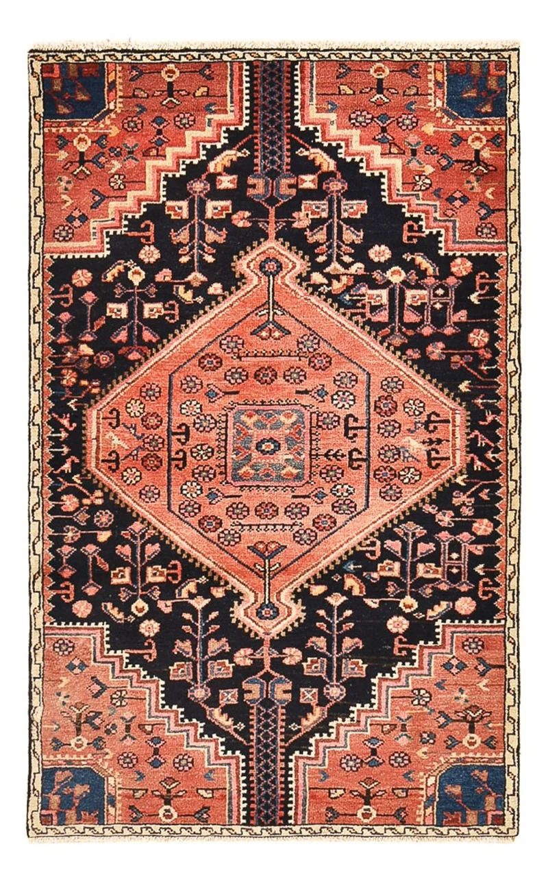 Perserteppich - Nomadic - 93 x 153 cm - hellrot