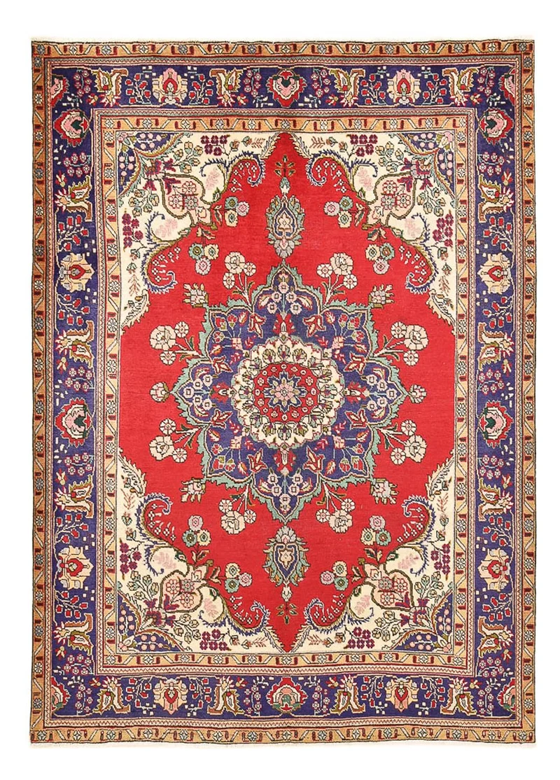 Täbriz Teppich 209x294cm - Perserteppich