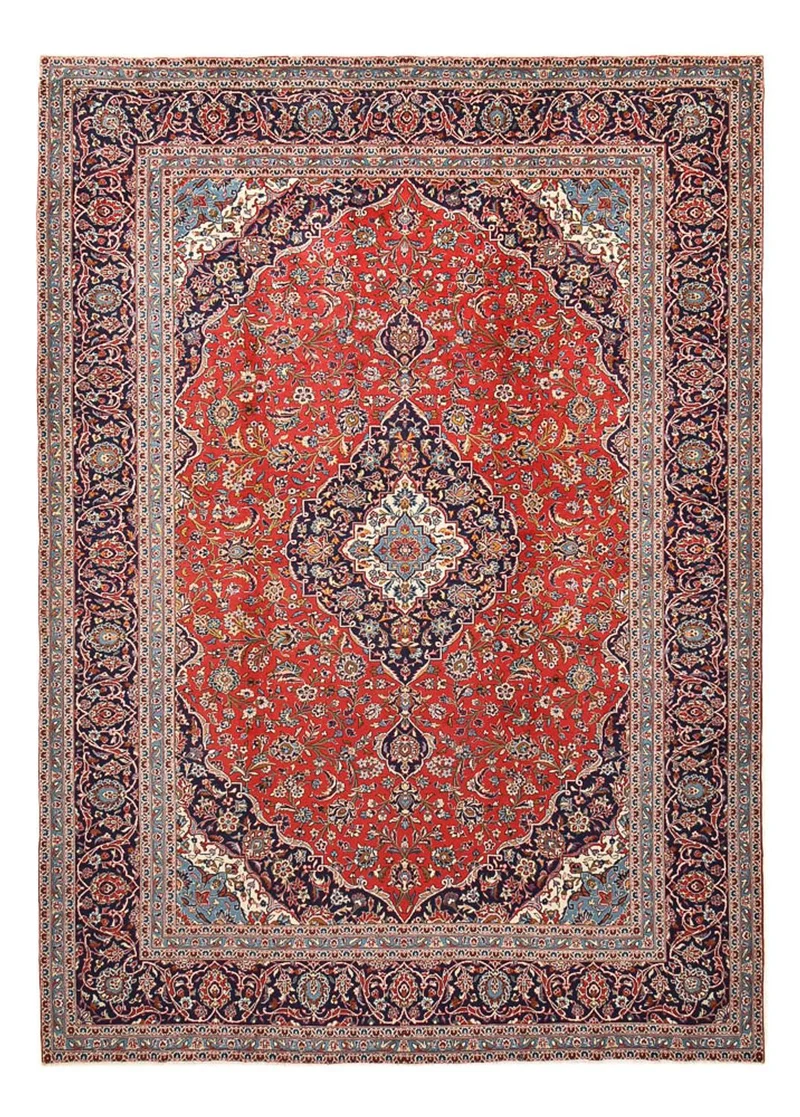 Perserteppich - Keshan - 290 x 403 cm - rot