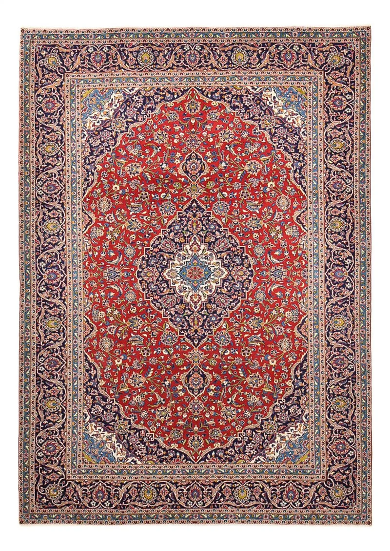 Perserteppich - Keshan - 295 x 403 cm - rot