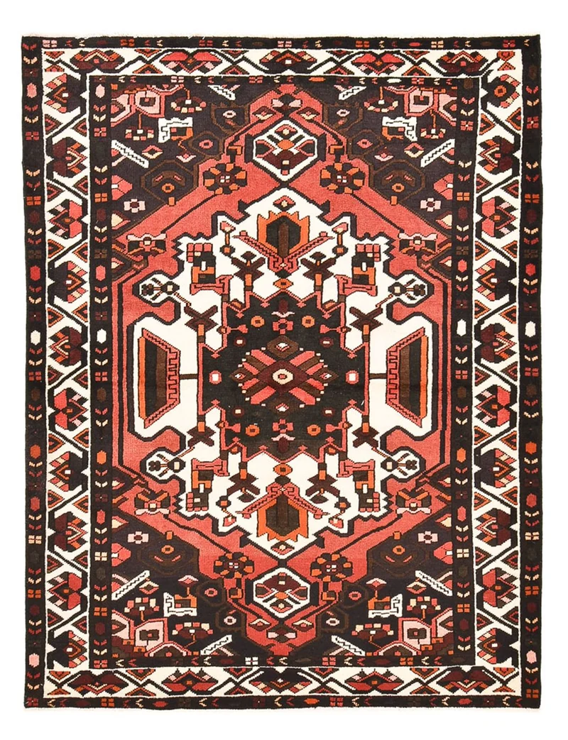 Perserteppich - Nomadic - 165 x 218 cm - mehrfarbig