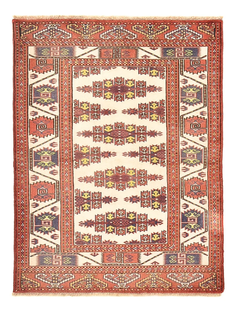 Turkaman Teppich 92x120cm - Orientteppich