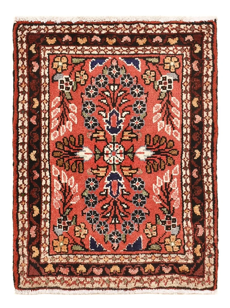 Perserteppich - Nomadic - 47 x 62 cm - hellrot