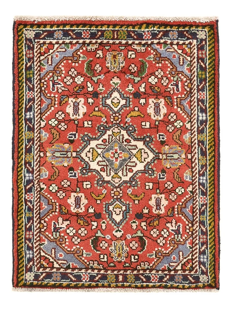 Perserteppich - Nomadic - 57 x 75 cm - rot