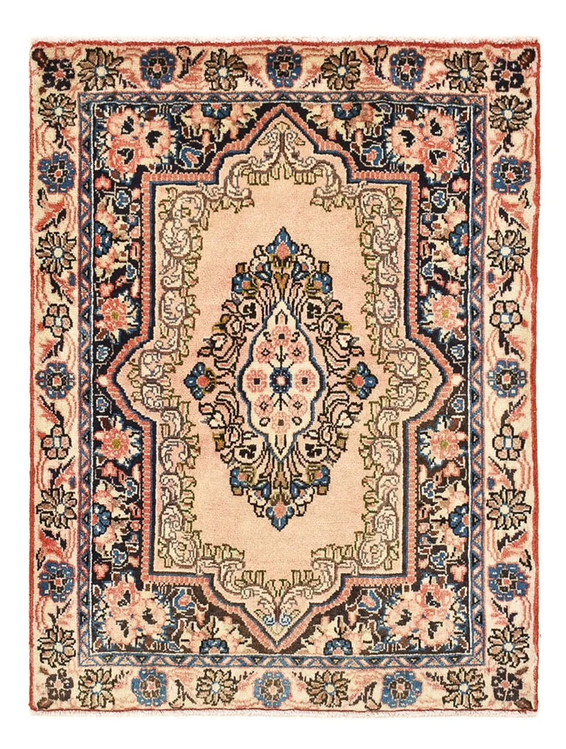 Perserteppich - Nomadic - 64 x 84 cm - mehrfarbig