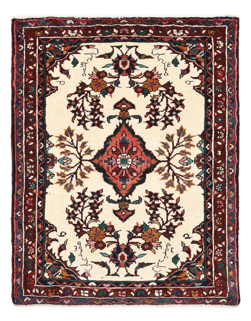 Perserteppich - Nomadic - 71 x 93 cm - mehrfarbig