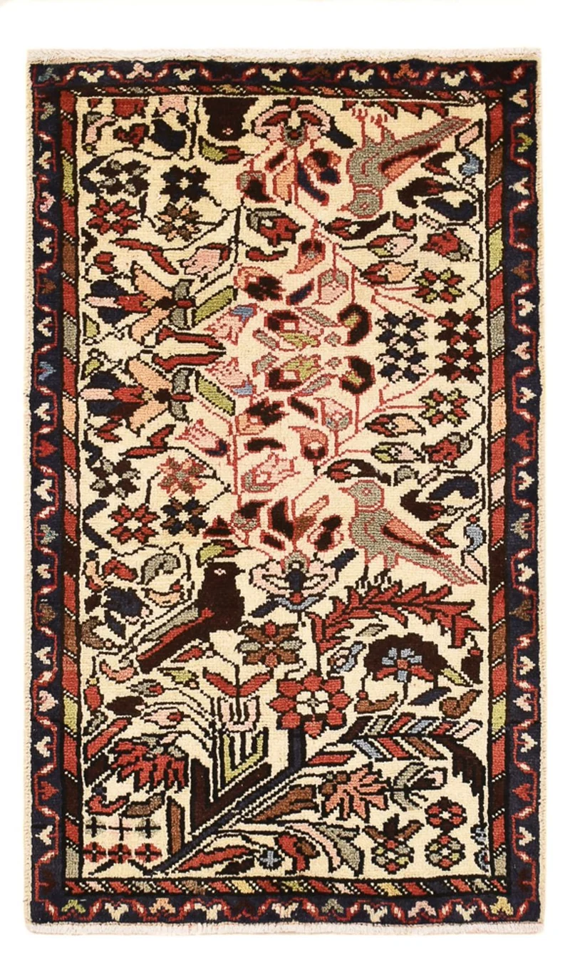 Perserteppich - Nomadic - 54 x 95 cm - mehrfarbig