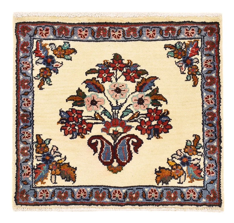 Perserteppich - Nomadic - 51 x 51 cm - mehrfarbig