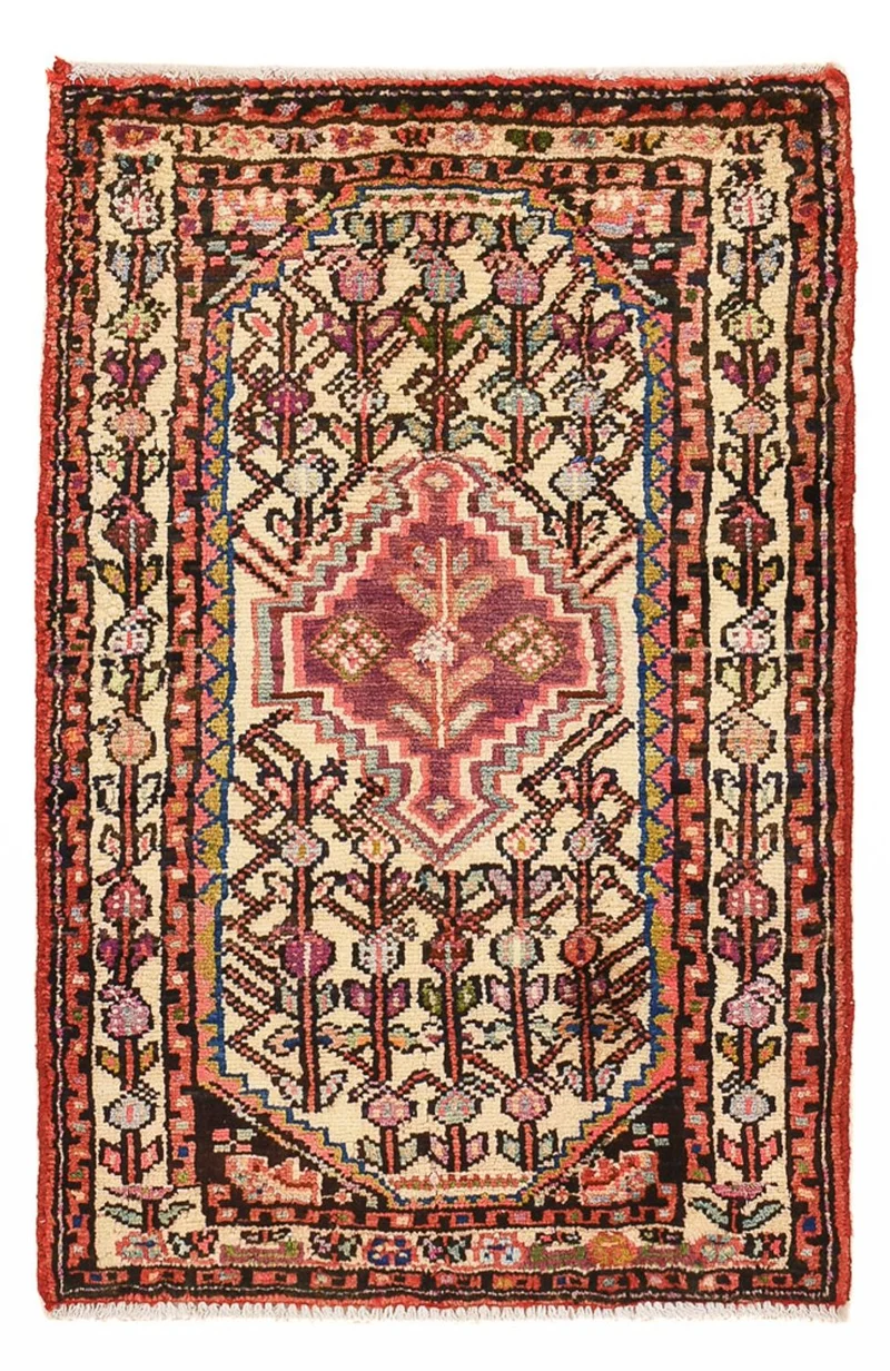 Perserteppich - Nomadic - 52 x 81 cm - mehrfarbig