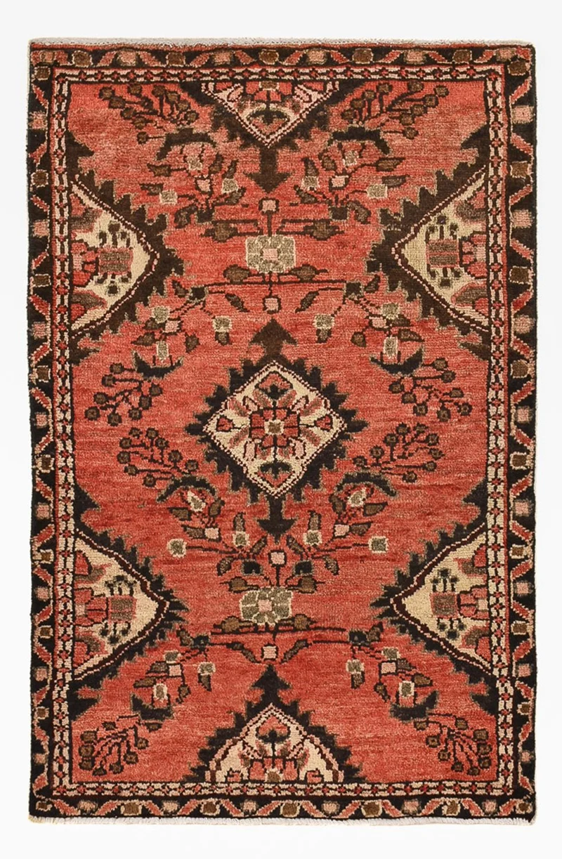 Perserteppich - Nomadic - 62 x 95 cm - rot