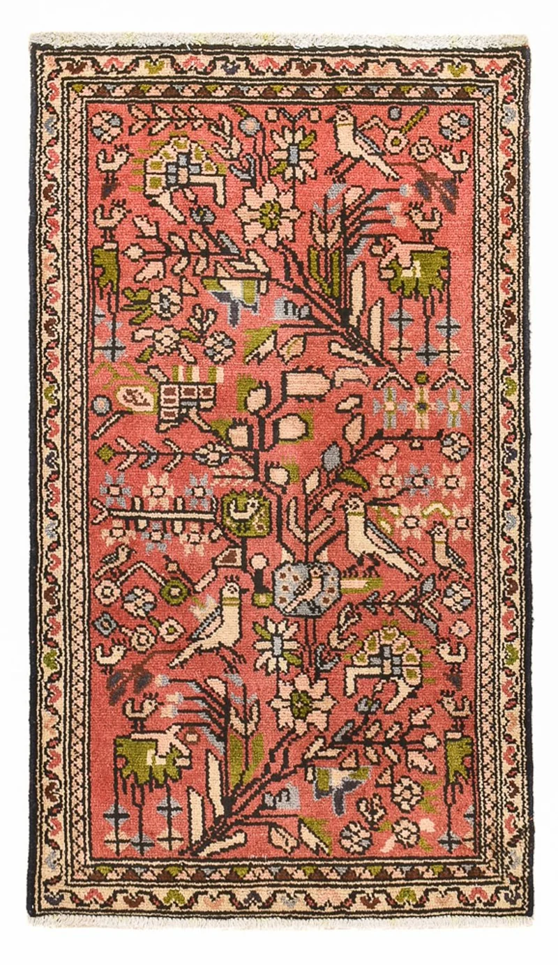 Perserteppich - Nomadic - 54 x 94 cm - rot