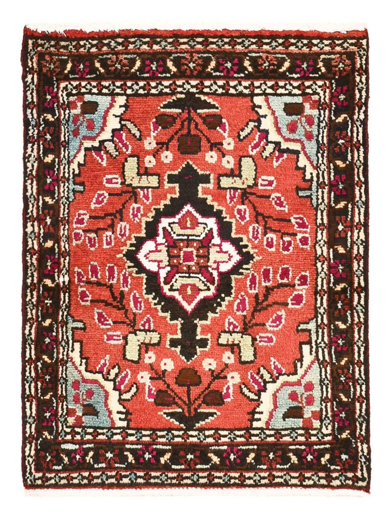 Perserteppich - Nomadic - 50 x 70 cm - hellrot