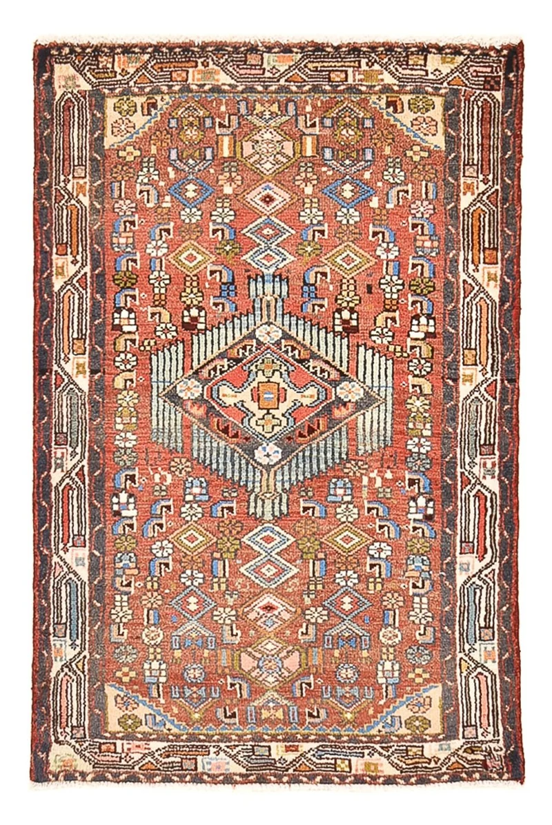 Perserteppich - Nomadic - 74 x 110 cm - mehrfarbig