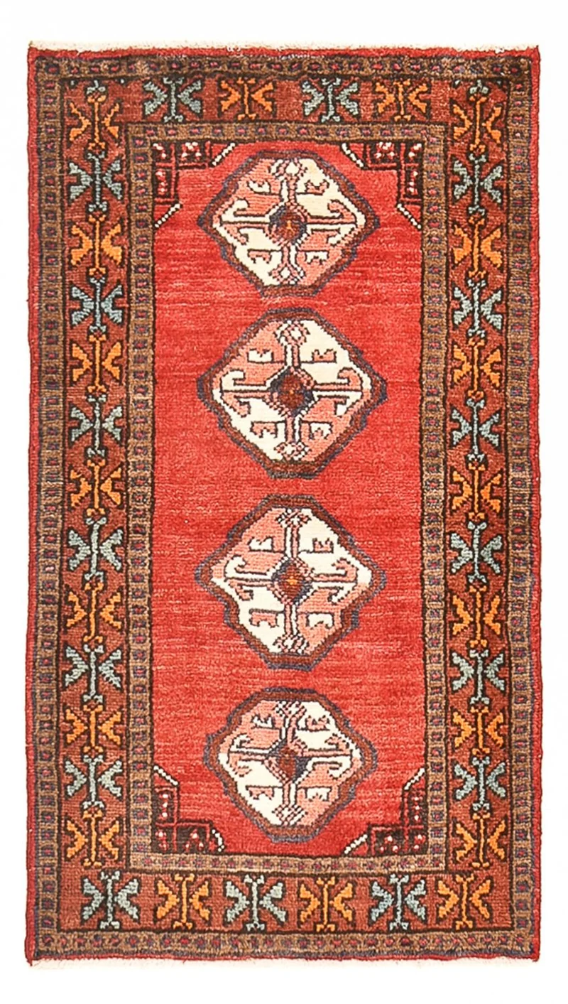 Perserteppich - Bidjar - 64 x 113 cm - rot
