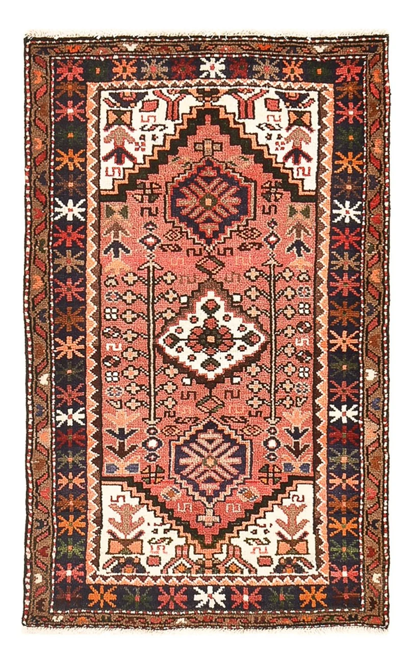 Perserteppich - Bidjar - 78 x 127 cm - hellrot