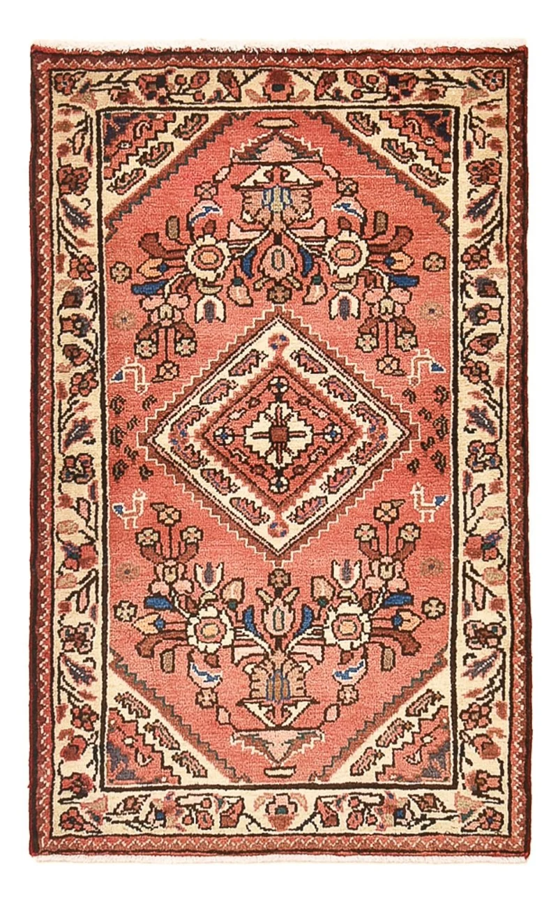 Perserteppich - Nomadic - 76 x 121 cm - hellrot