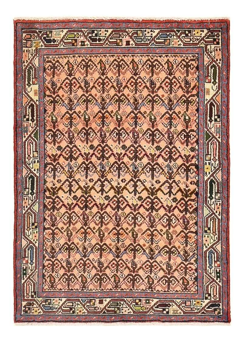 Perserteppich - Nomadic - 78 x 112 cm - hellrot