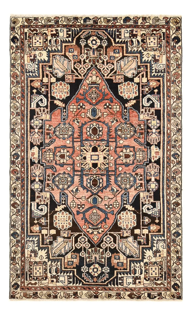 Perserteppich - Nomadic - 127 x 207 cm - hellrot
