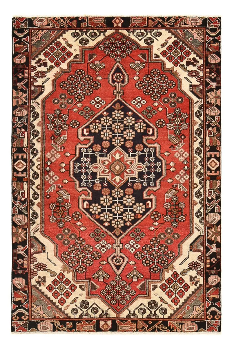 Perserteppich - Nomadic - 128 x 202 cm - rot