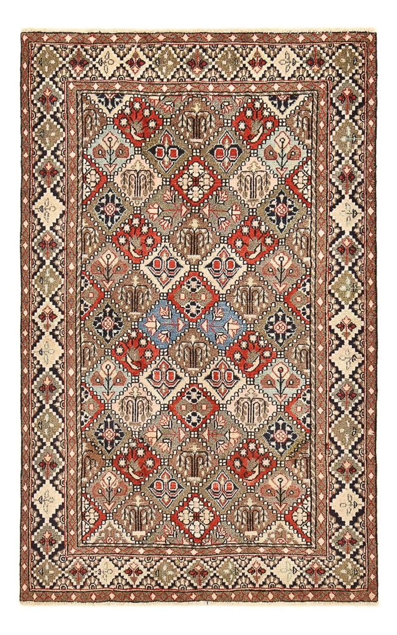 Perserteppich - Nomadic - 113 x 187 cm - mehrfarbig