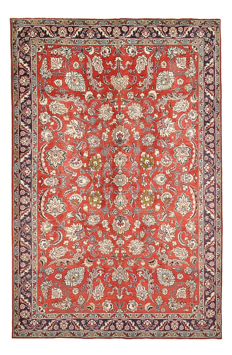 Perserteppich - Täbriz - 201 x 308 cm - rot