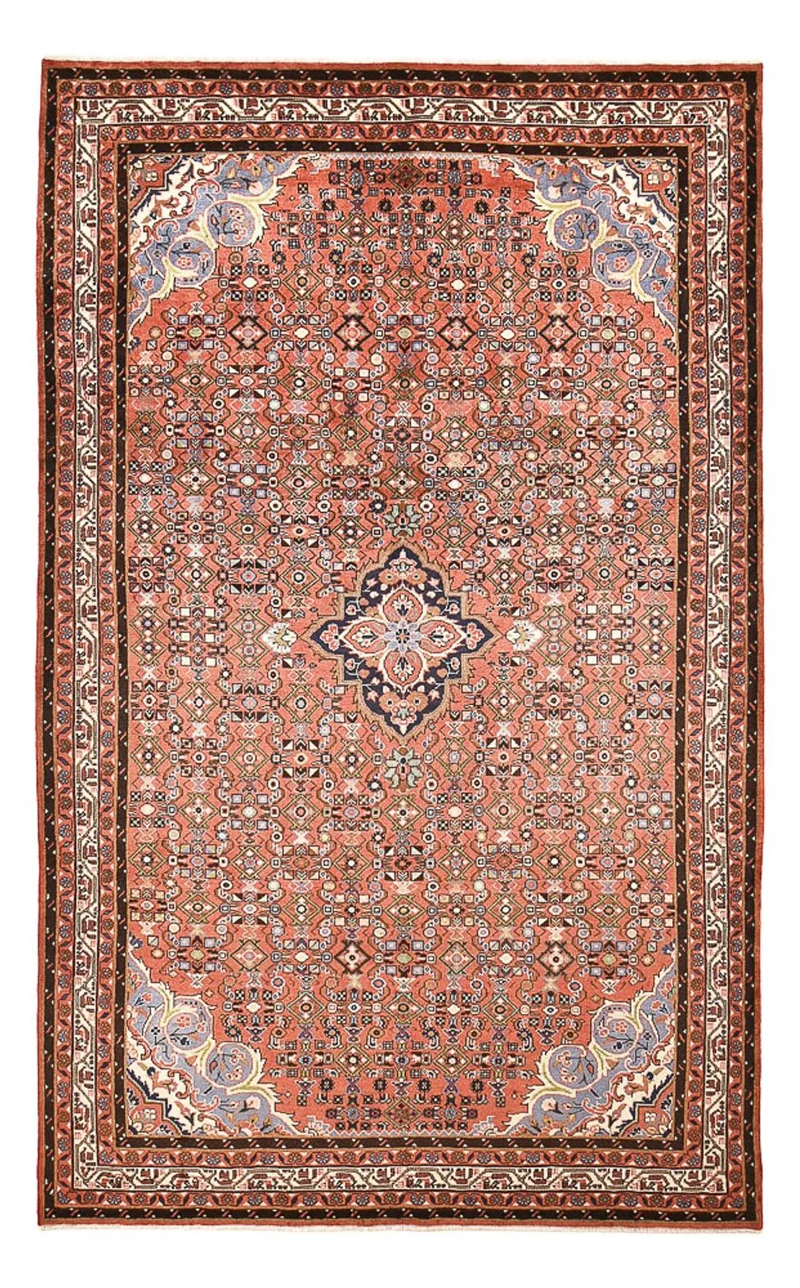 Perserteppich - Nomadic - 202 x 323 cm - hellrot