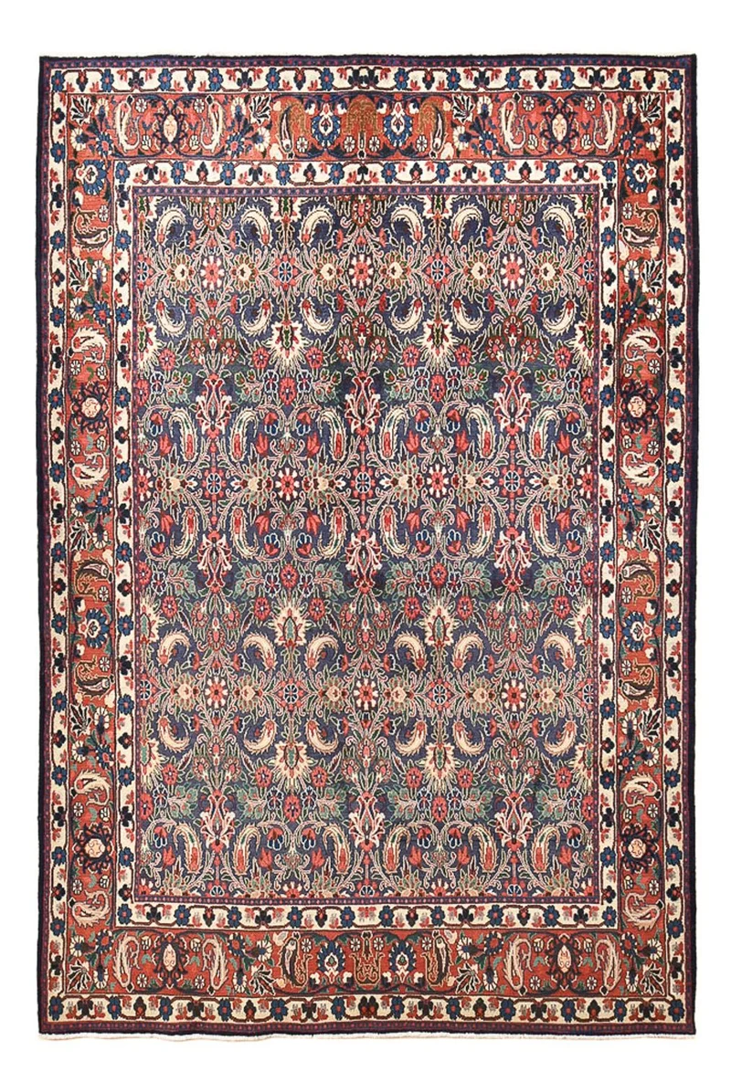 Perserteppich - Classic - 196 x 290 cm - dunkelrot