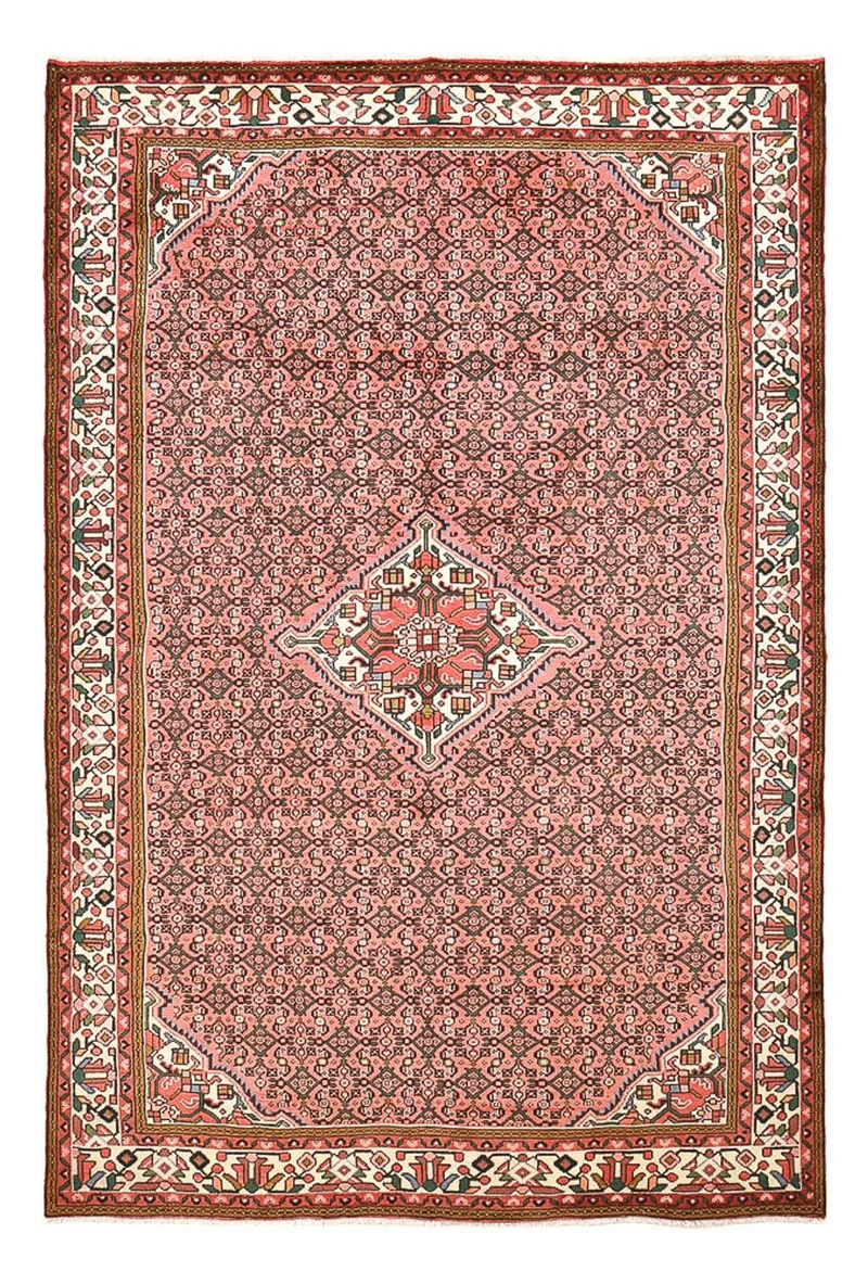 Perserteppich - Nomadic - 195 x 283 cm - hellrot