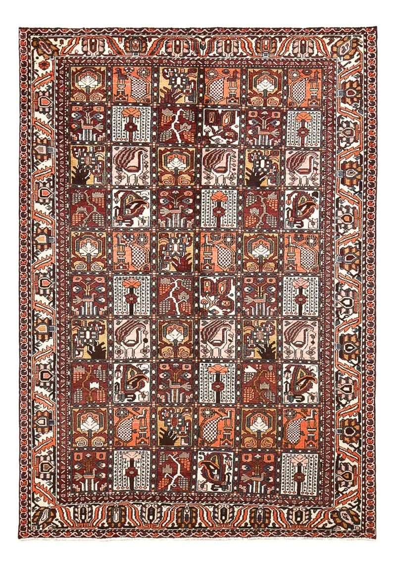 Perserteppich - Nomadic - 210 x 307 cm - mehrfarbig