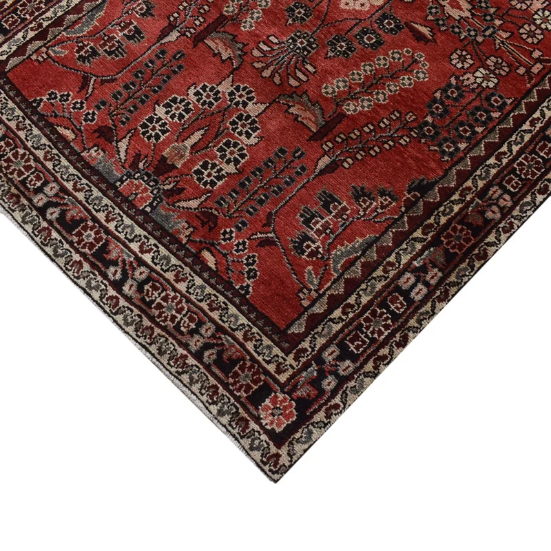 Läufer Perser - Täbriz - 110 x 398 cm - rot