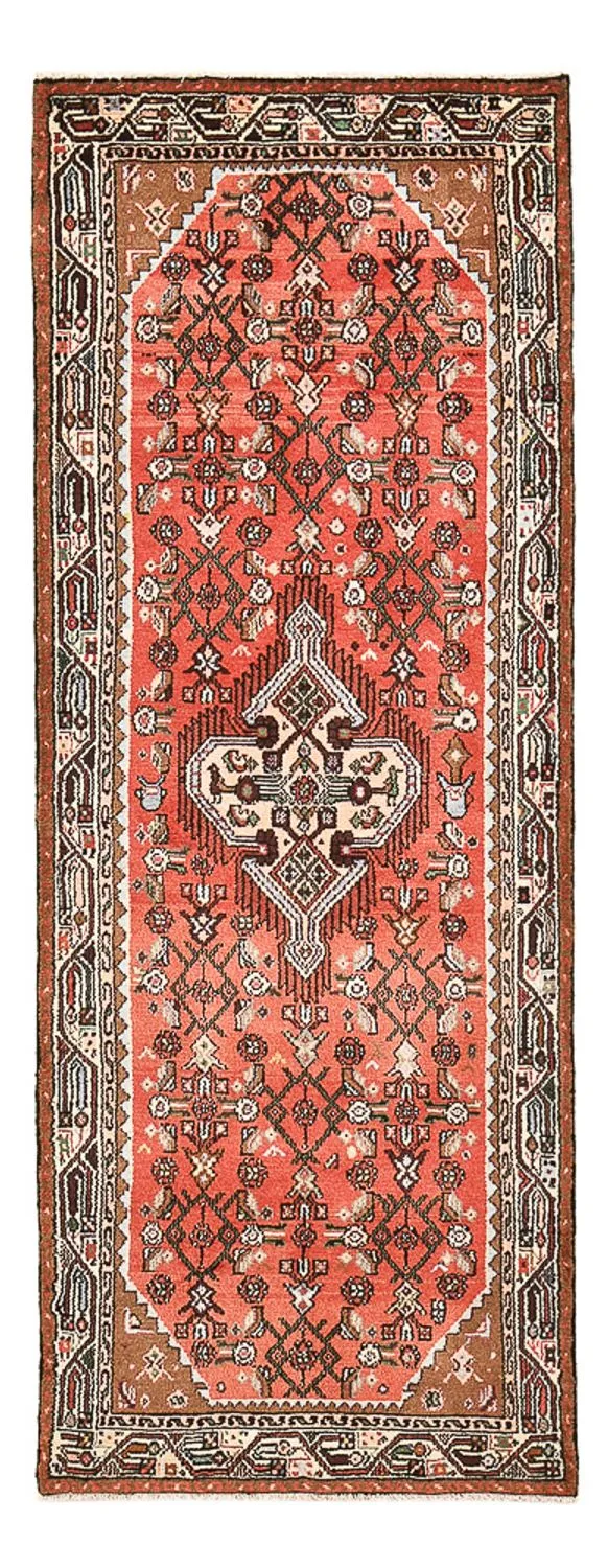Läufer Perser - Nomadic - 74 x 203 cm - hellrot