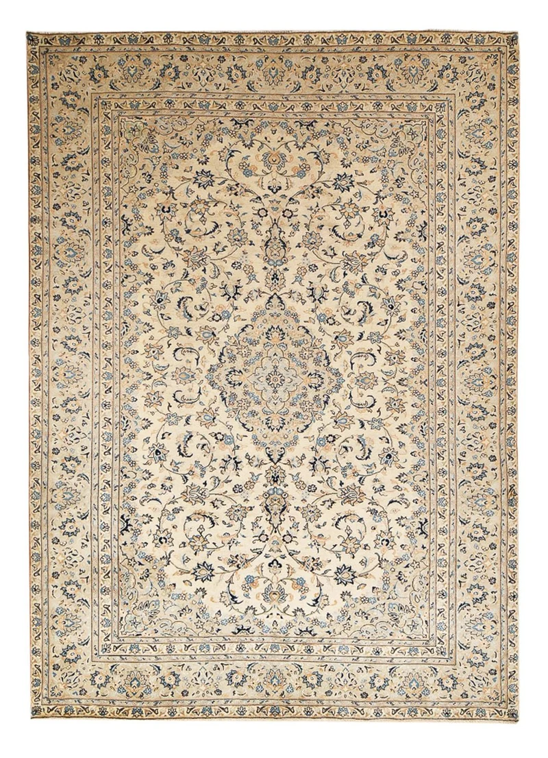 Perserteppich - Keshan - 240 x 334 cm - beige