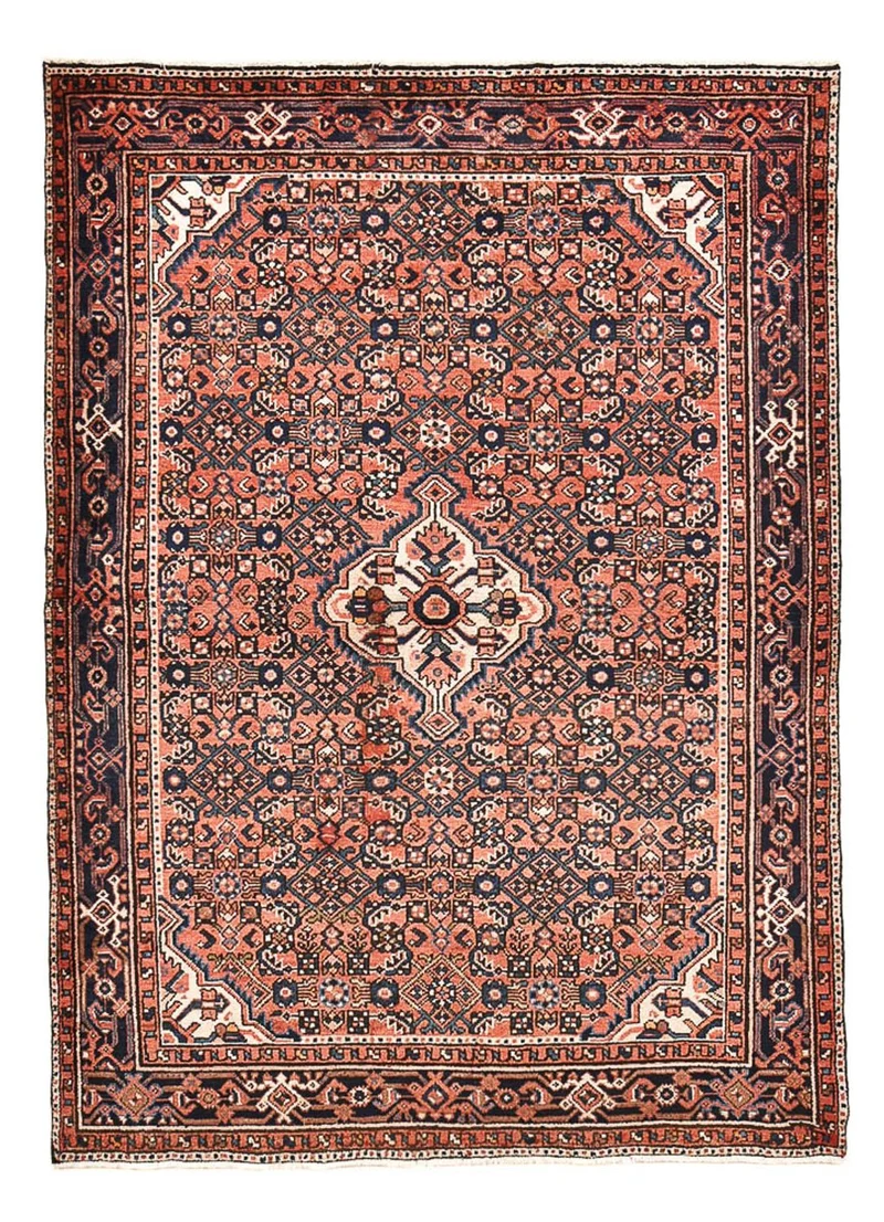 Perserteppich - Nomadic - 147 x 208 cm - hellrot