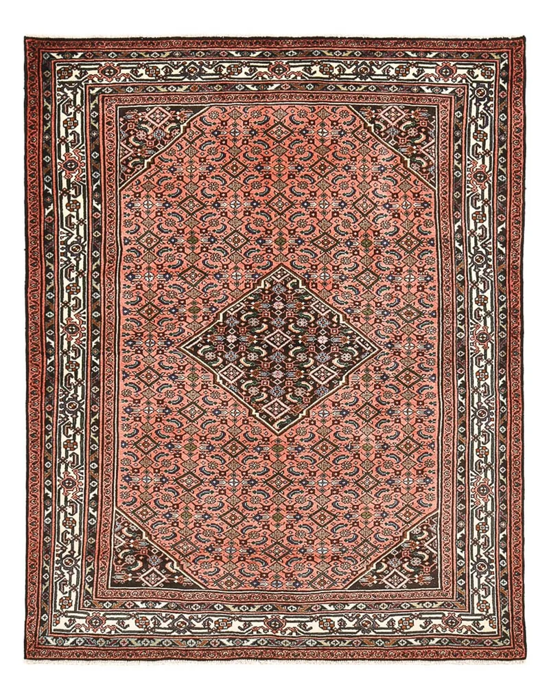 Perserteppich - Nomadic - 155 x 198 cm - hellrot