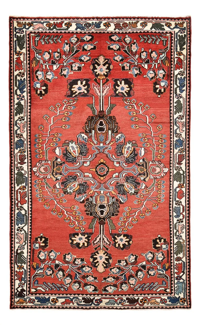 Perserteppich - Nomadic - 162 x 267 cm - rot