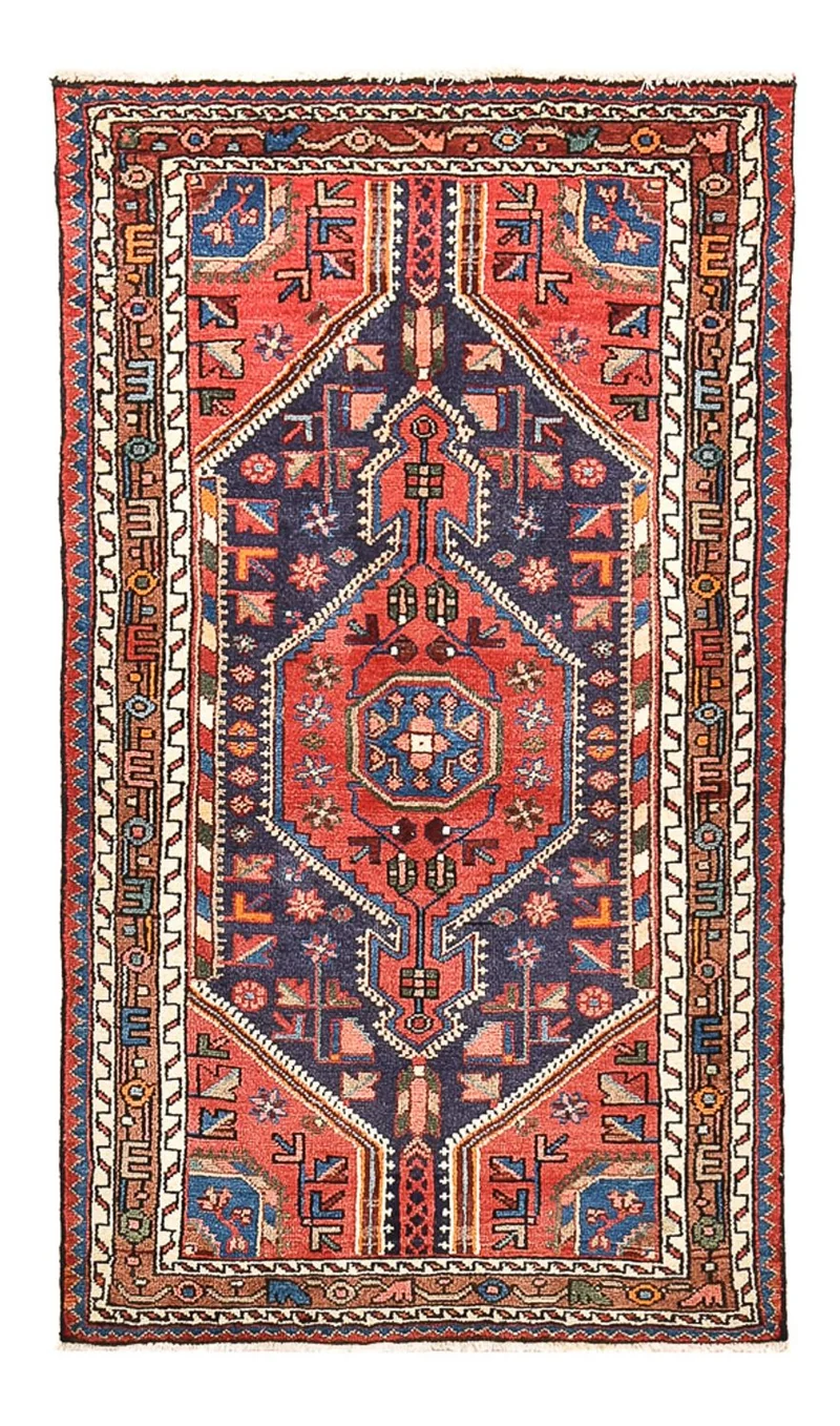 Perserteppich - Nomadic - 81 x 145 cm - mehrfarbig