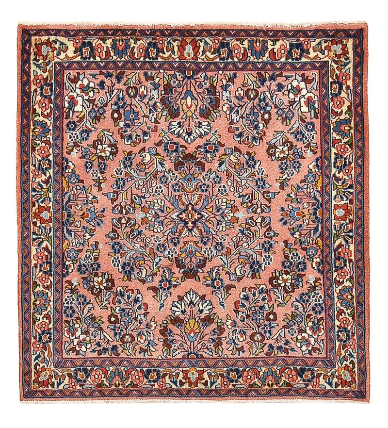 Perserteppich - Classic - 99 x 110 cm - hellrot