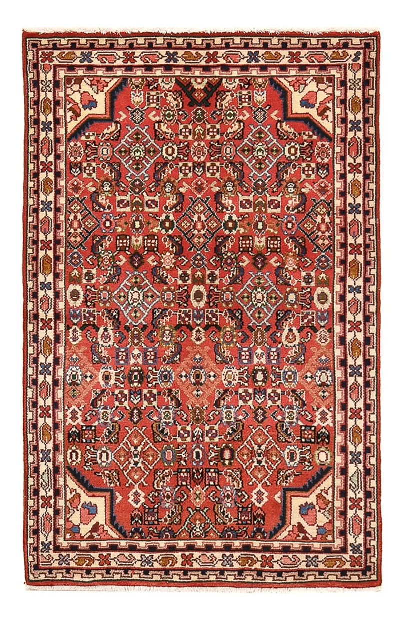 Perserteppich - Nomadic - 87 x 142 cm - rot