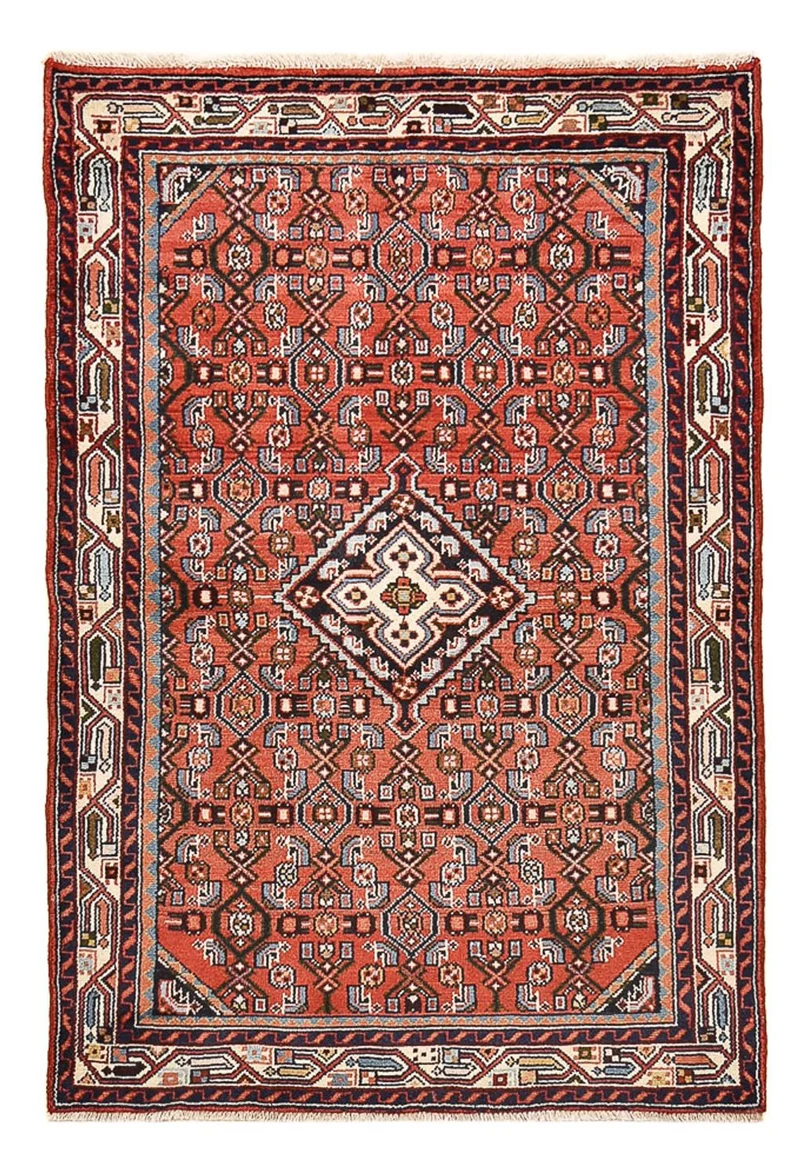 Perserteppich - Nomadic - 94 x 142 cm - rot