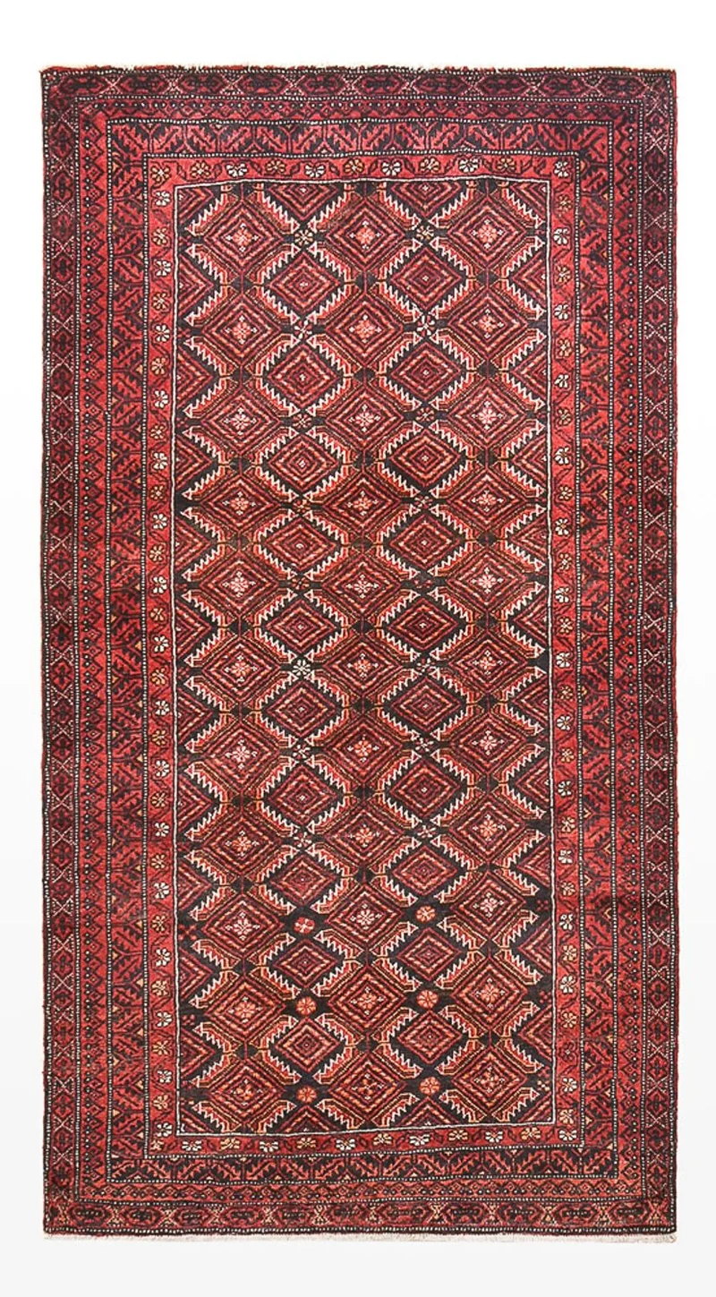 Läufer Belutsch - 93 x 180 cm - rot