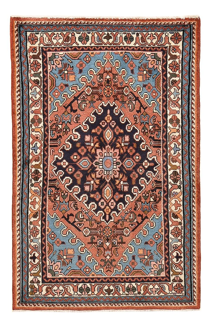 Perserteppich - Nomadic - 98 x 154 cm - mehrfarbig