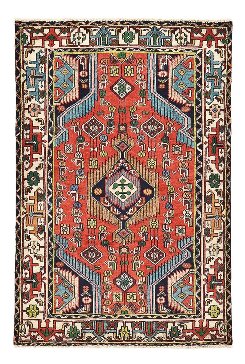 Hamadan Teppich 96x145cm - Perserteppich