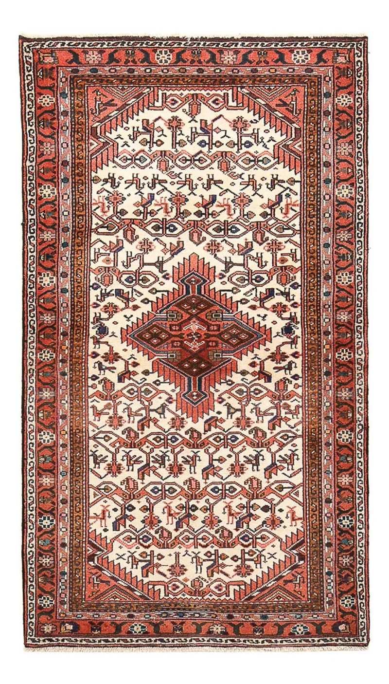 Perserteppich - Nomadic - 93 x 170 cm - mehrfarbig