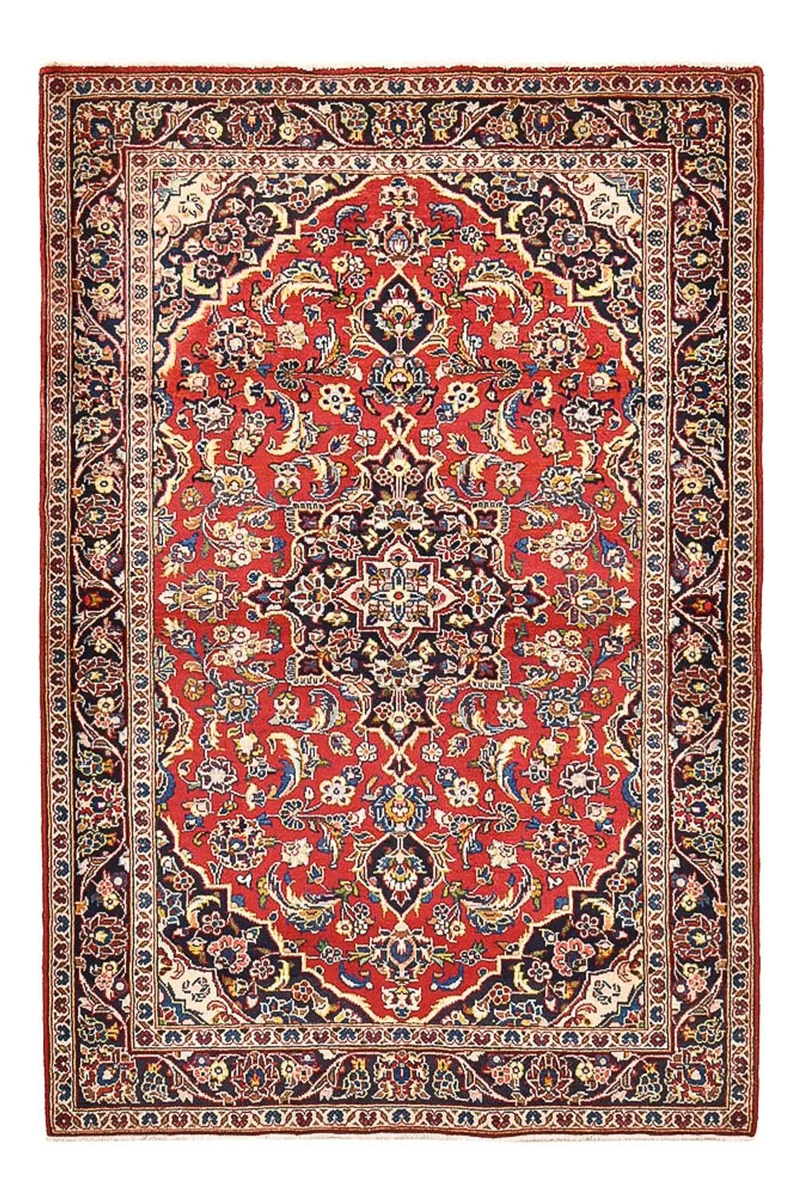 Perserteppich - Keshan - 105 x 155 cm - rot