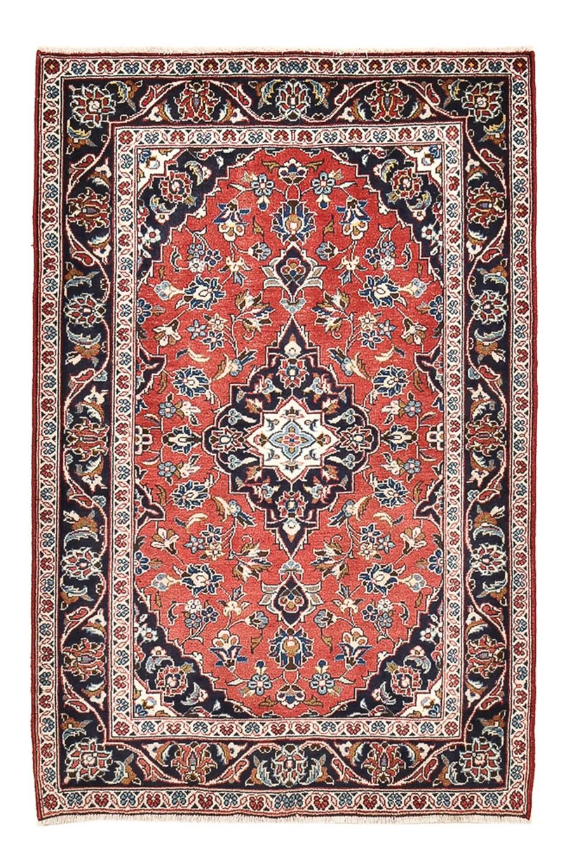 Perserteppich - Keshan - 107 x 147 cm - rot