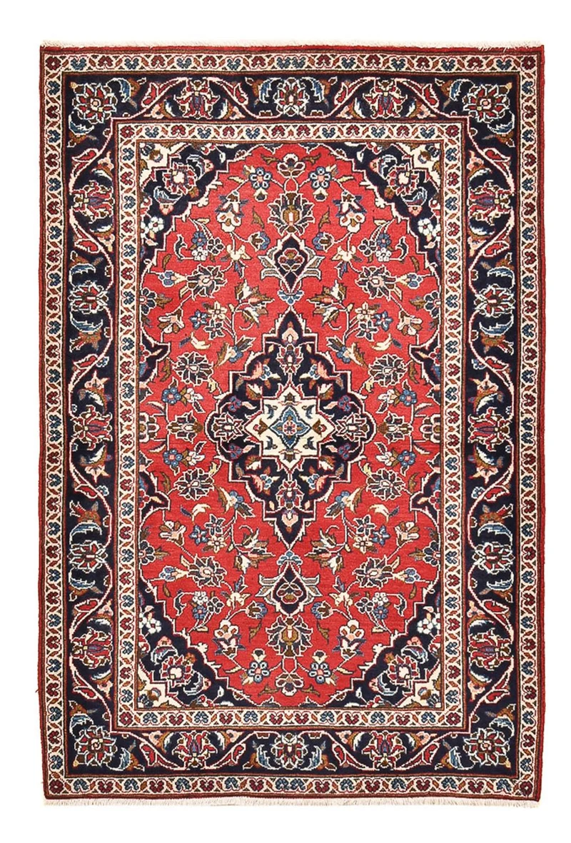 Perserteppich - Keshan - 100 x 152 cm - rot