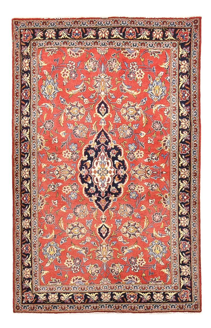 Perserteppich - Keshan - 101 x 162 cm - rot