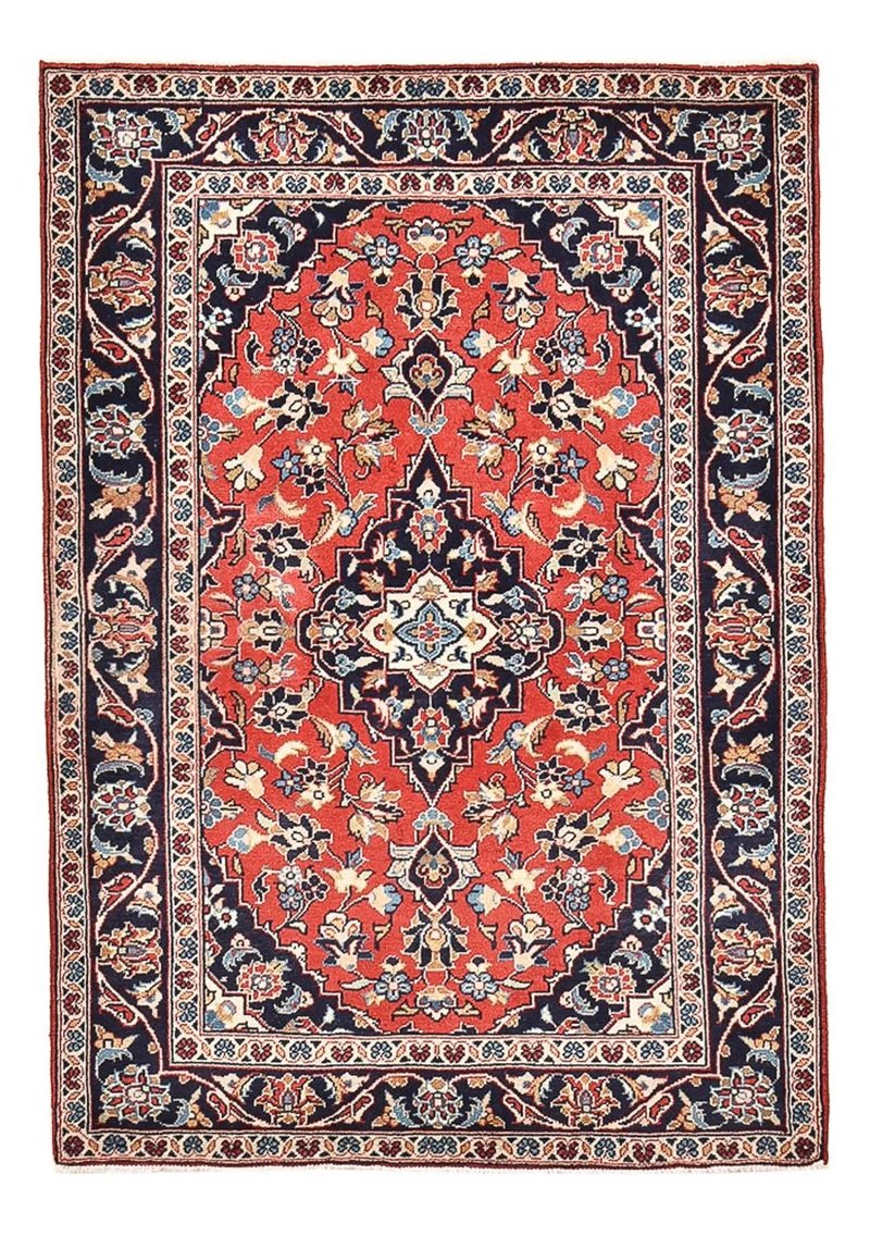 Perserteppich - Keshan - 98 x 150 cm - rot
