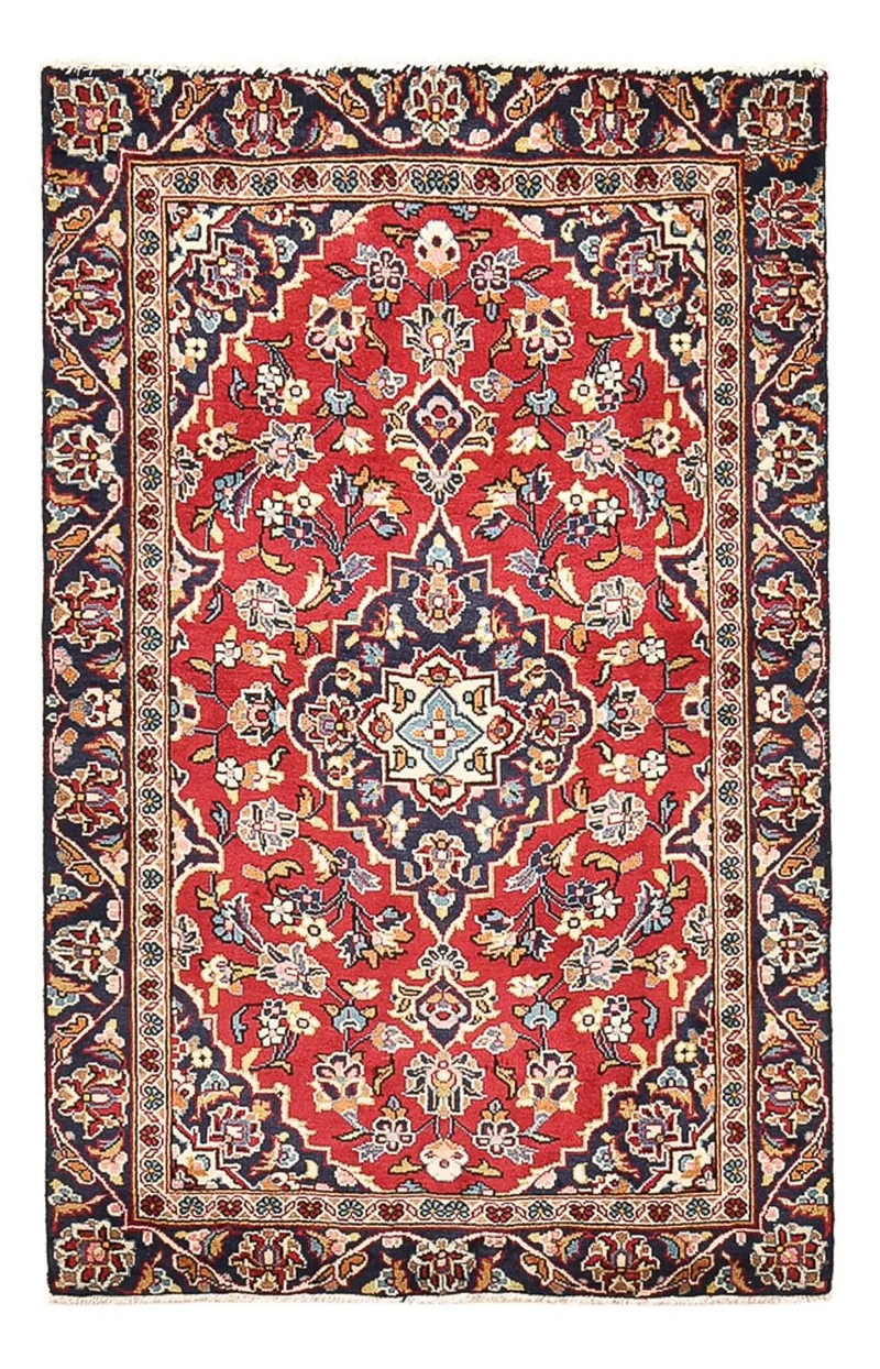 Perserteppich - Keshan - 88 x 142 cm - rot