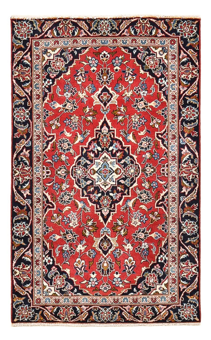 Perserteppich - Keshan - 90 x 142 cm - rot